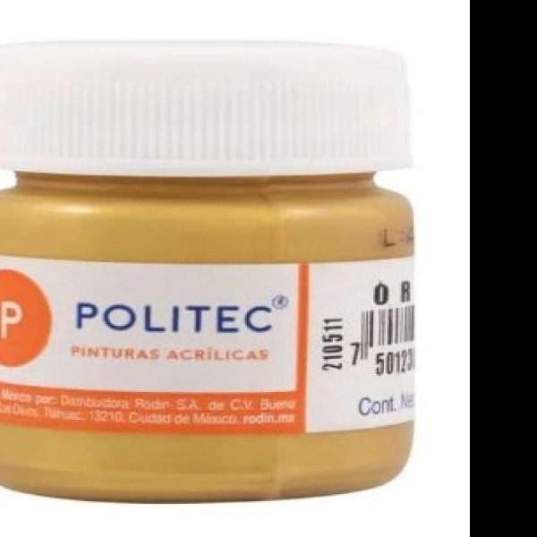 PINTURA ACRILICA POLITEC 30ML. ORO 700 PZA